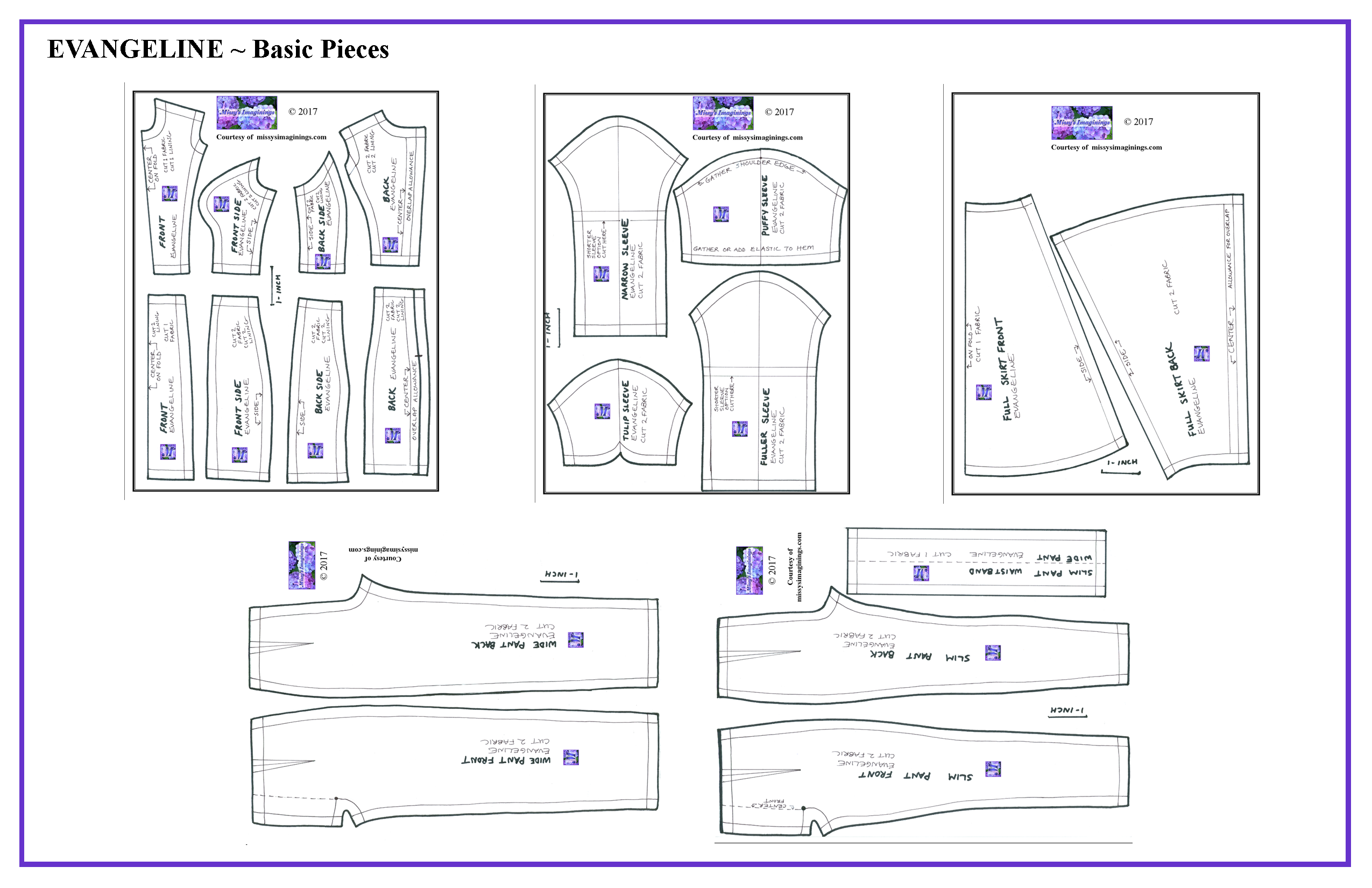 Evangeline Basic Pieces