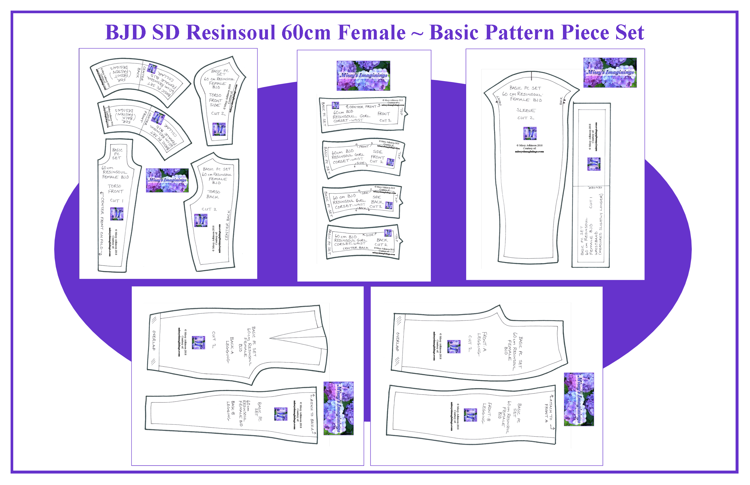 BJD SD Resinsoul 60cm Female BASIC