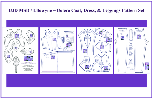 BJD MSD Bolero Set