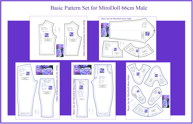 MiroDoll 66cm Male Basic Set